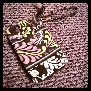 Vera Bradley Wallet and Phone Case w/Strap